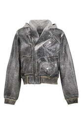 CRACKING COATED RIDERS PARKA .15 / GRY