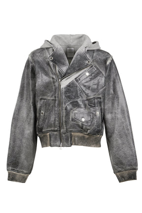 CRACKING COATED RIDERS PARKA .15 / GRY