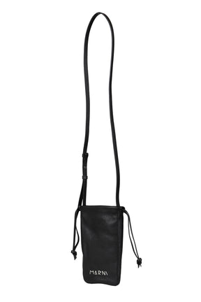 CROSS BODY PHONE HOLDER / BLACK 