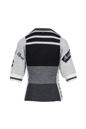 CYCLING HALF SLEEVE KNIT / BLK