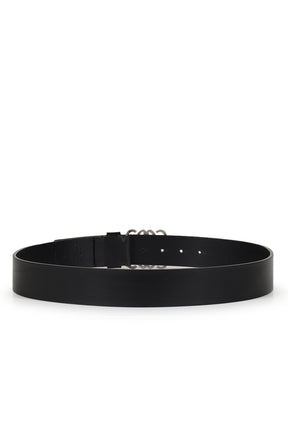 ANAGRAM CHUNKY 4CM BELT / BLACK 