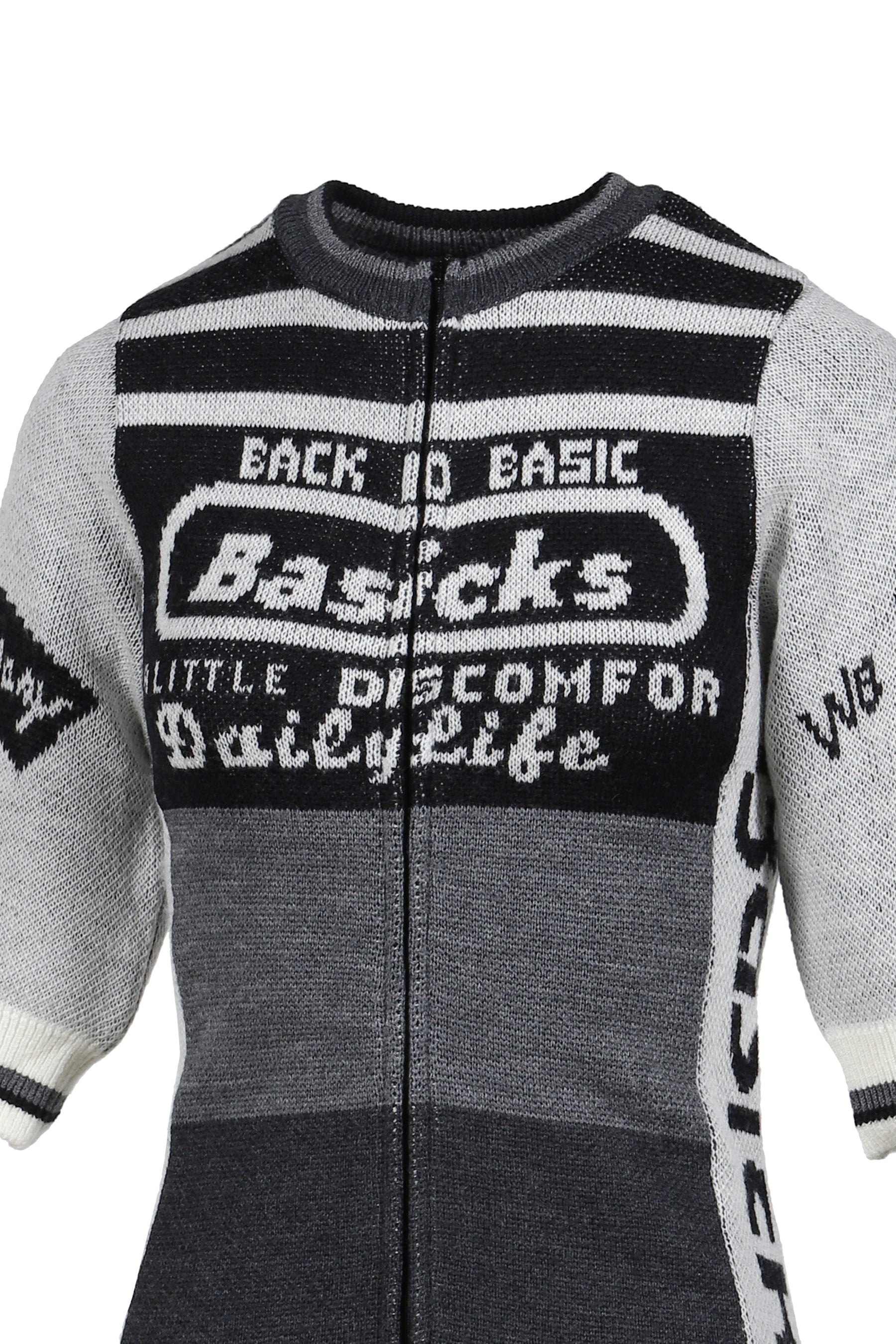 CYCLING HALF SLEEVE KNIT / BLK