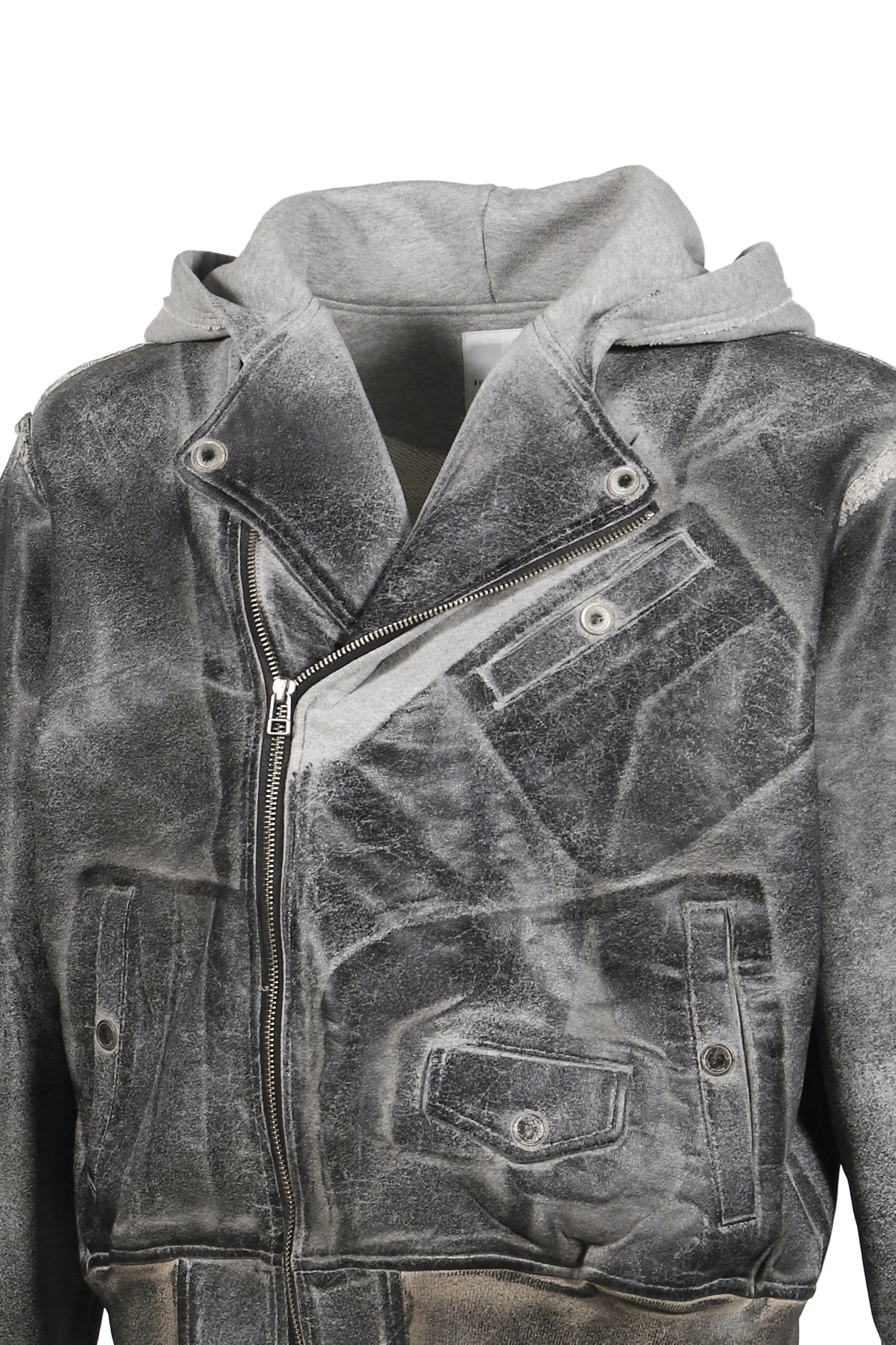 CRACKING COATED RIDERS PARKA .15 / GRY