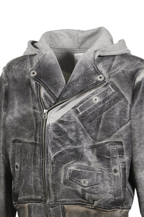 CRACKING COATED RIDERS PARKA .15 / GRY