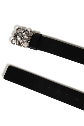 ANAGRAM CHUNKY 4CM BELT / BLACK 