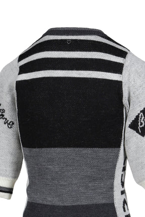 CYCLING HALF SLEEVE KNIT / BLK