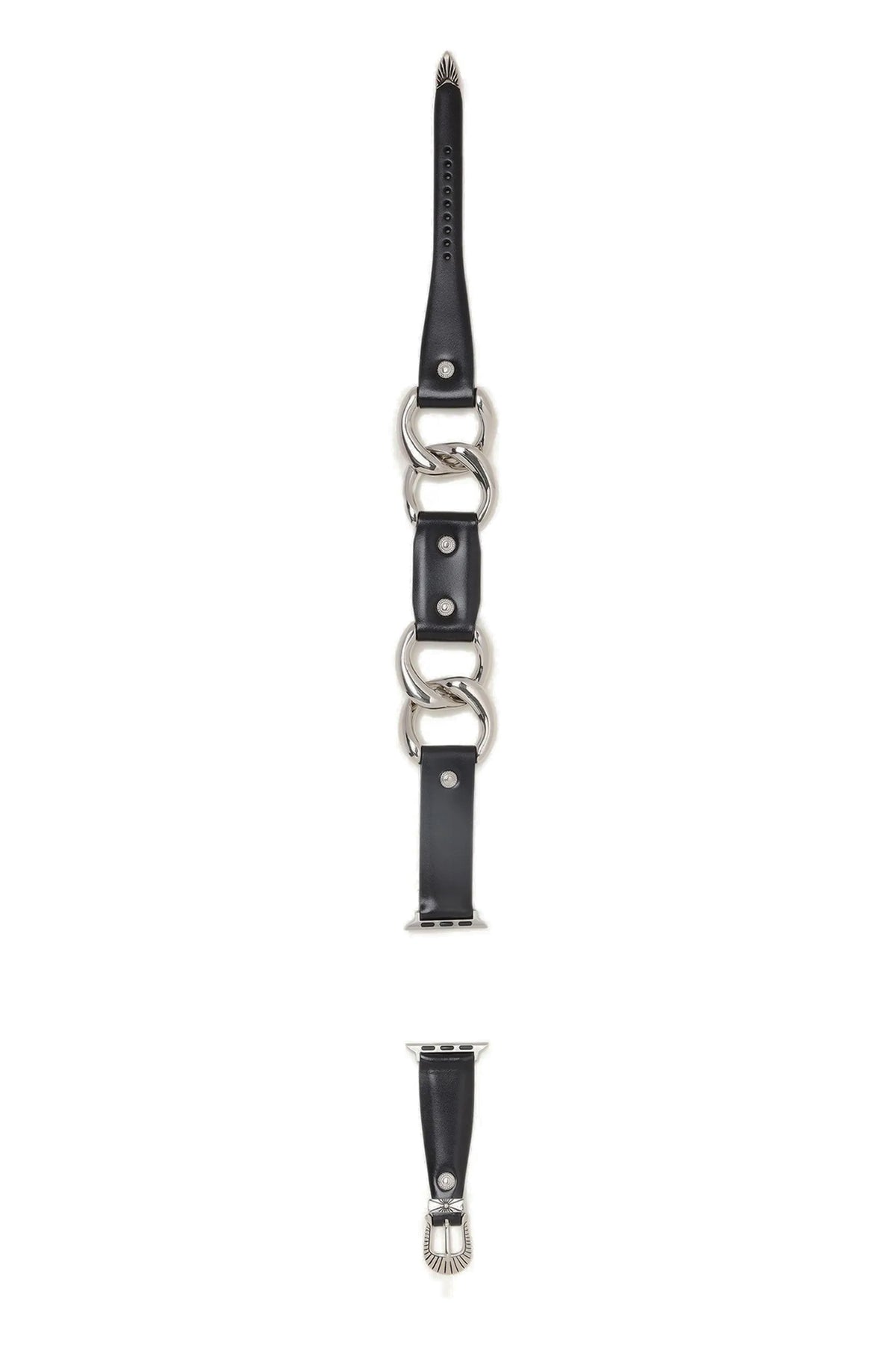 RING CHAIN WATCH BELT / BLK