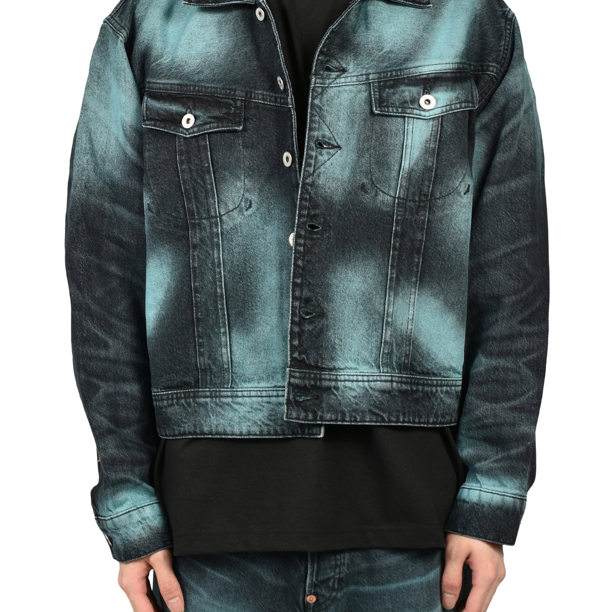 KENZO ケンゾー SS26 KENZO BOKE HEART OVERSIZE TRUCKER JACKET
