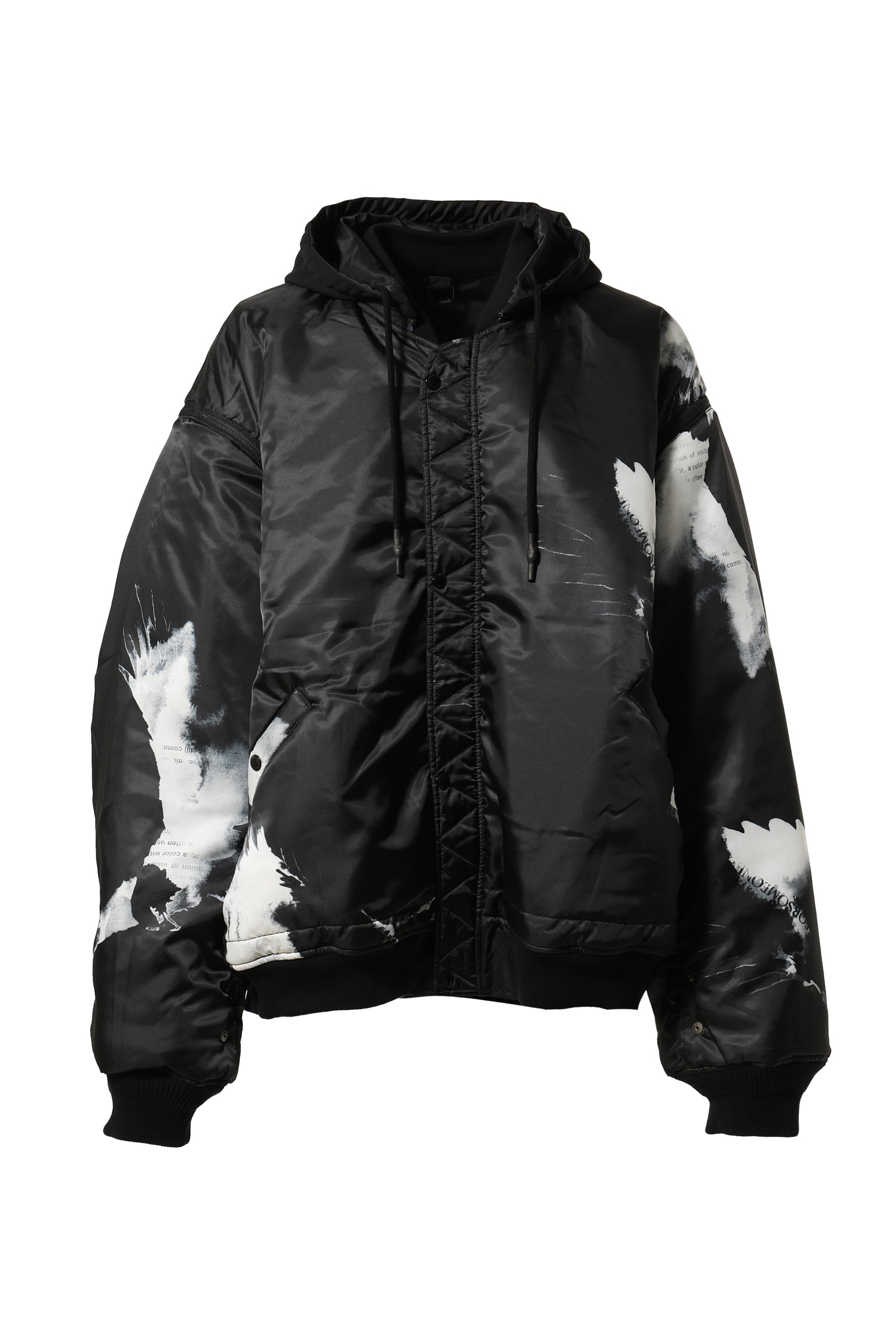 FORSOMEONE フォーサムワン FW23 6WAY BOMBER JACKET / BLK -NUBIAN