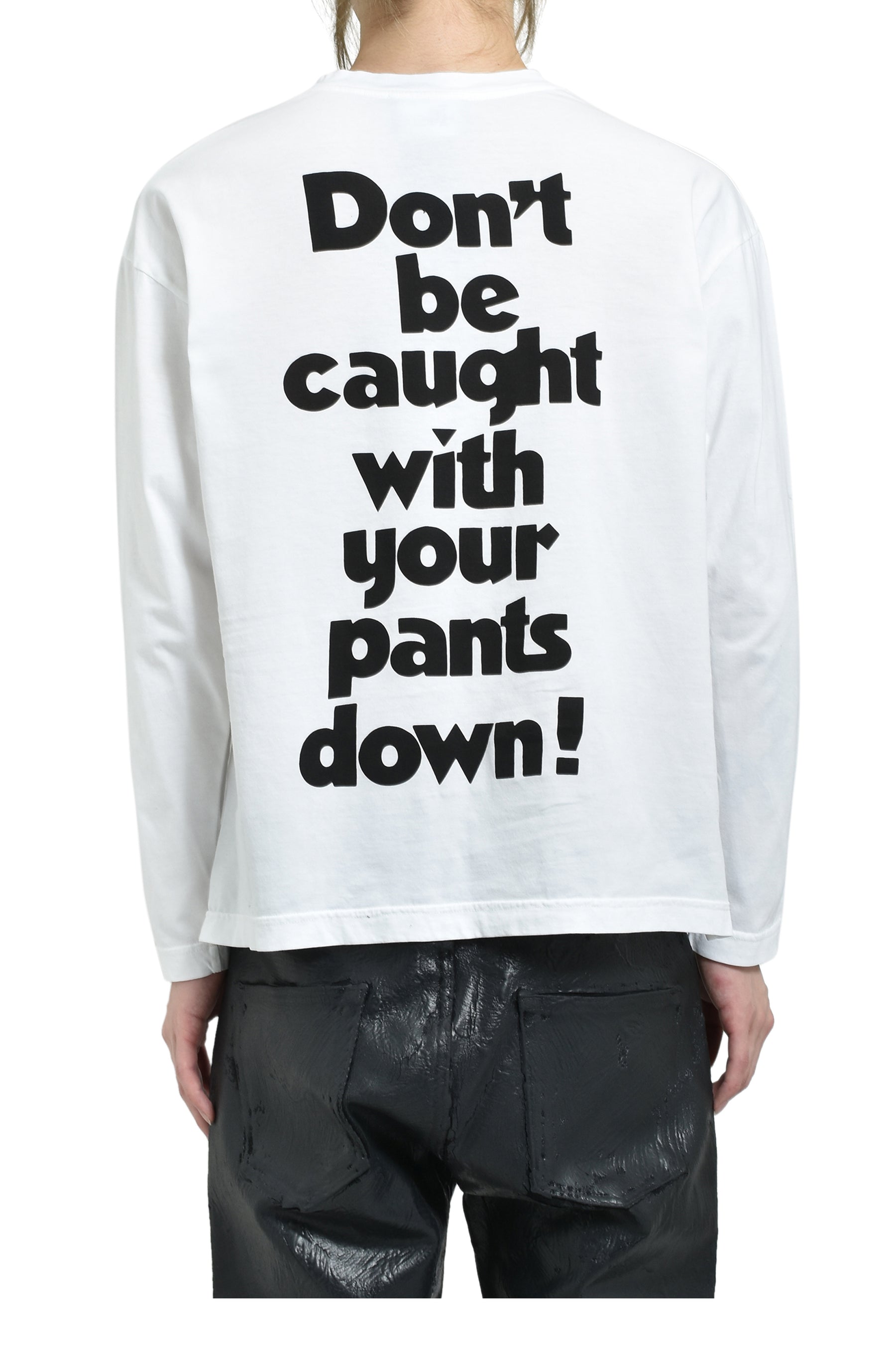 L/S T-SHIRTS (EXCLUSIVE) / WHT