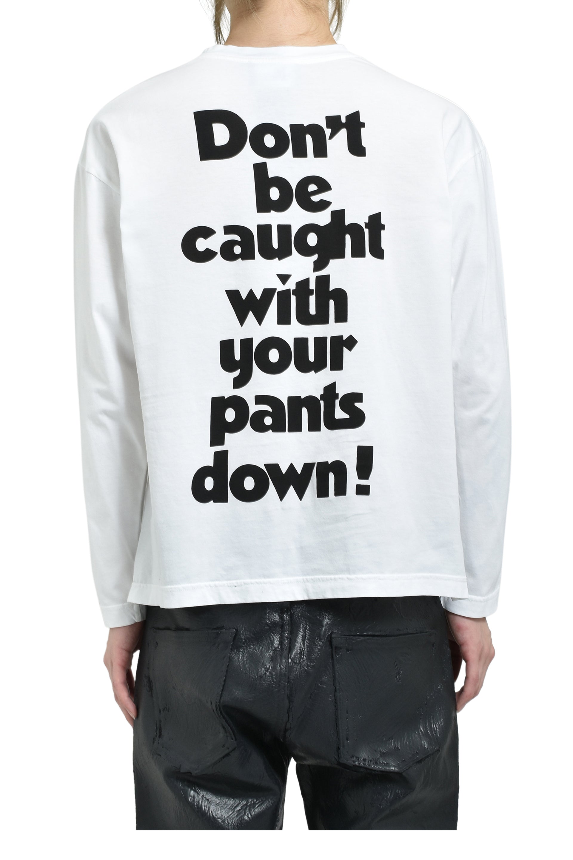 L/S T-SHIRTS (EXCLUSIVE) / WHT