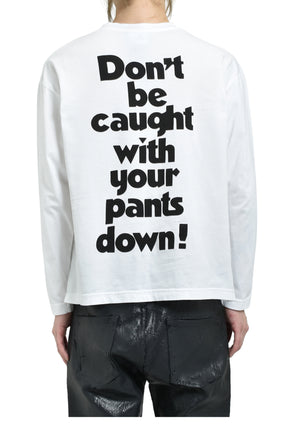 L/S T-SHIRTS (EXCLUSIVE) / WHT