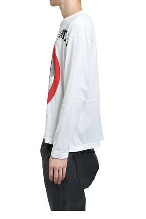 L/S T-SHIRTS (EXCLUSIVE) / WHT