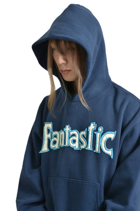 FANTASTIC HOODIE KNIT / NVY