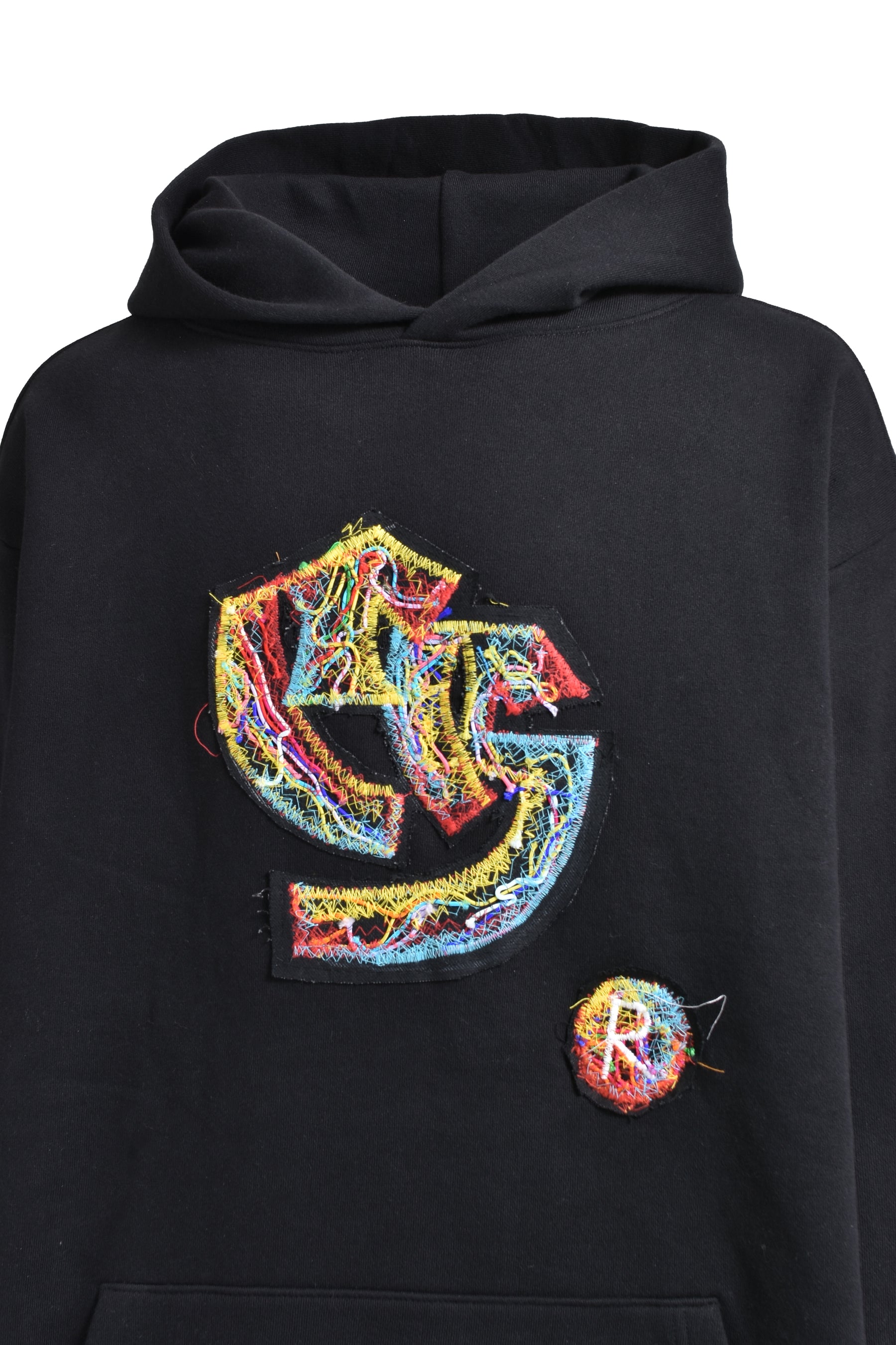 CRAYON DRAWING HOODIE (EXCLUSIVE) / BLK