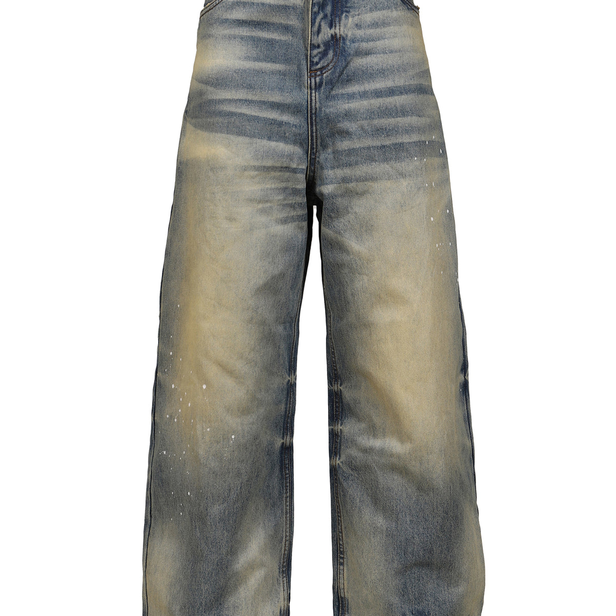 MISBHV MISBHV SS26 BAGGY DENIM TROUSERS / DIRT DENIM - NUBIAN NUBIAN