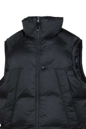 Y-3 PUFFER VEST / BLK