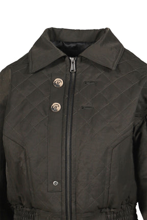 MATTY QUILTED BOMBER JACKET / KHA 
