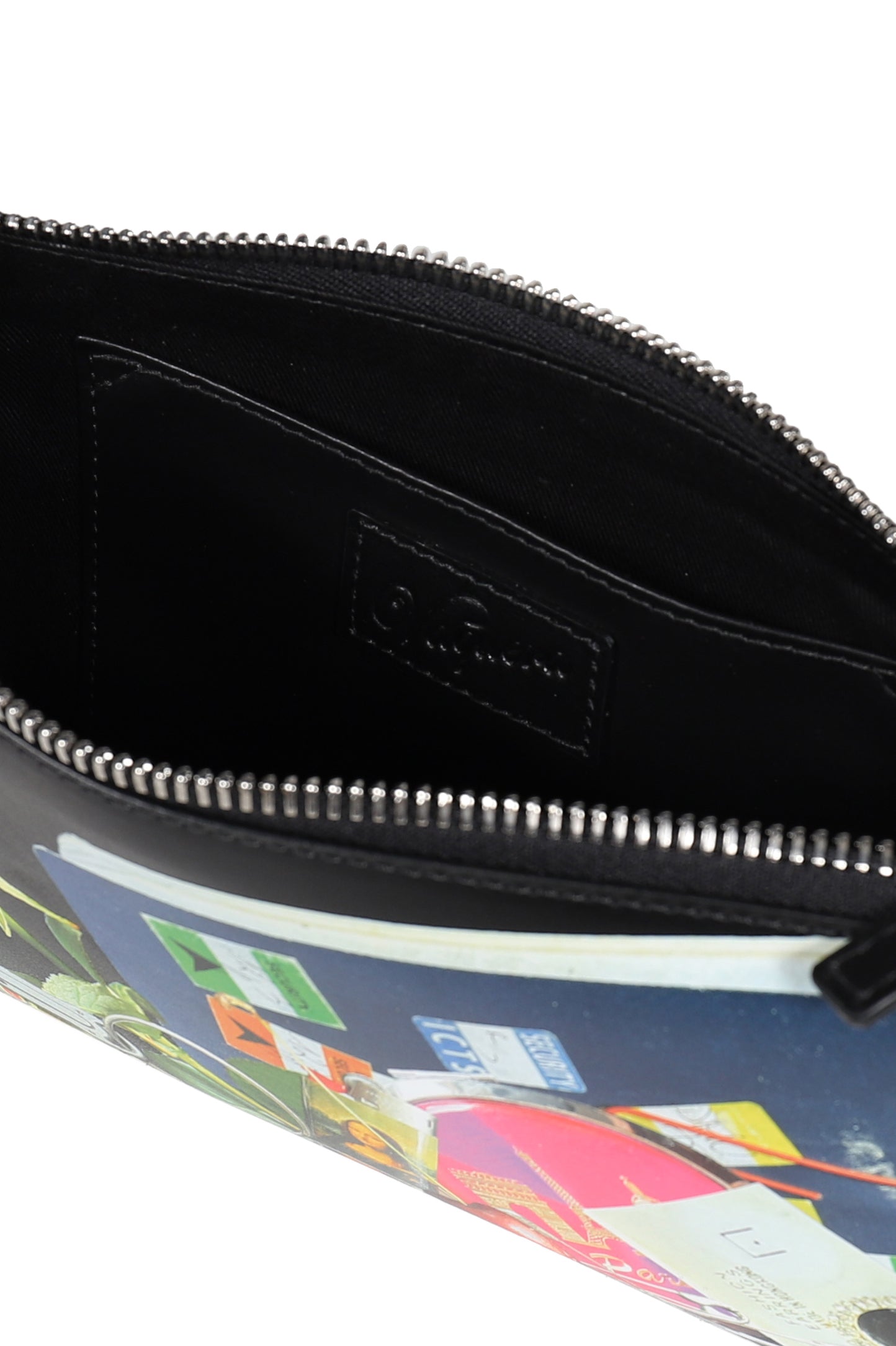 TROMPE L'OEIL POCHETTE BAG LEATHER / BLK