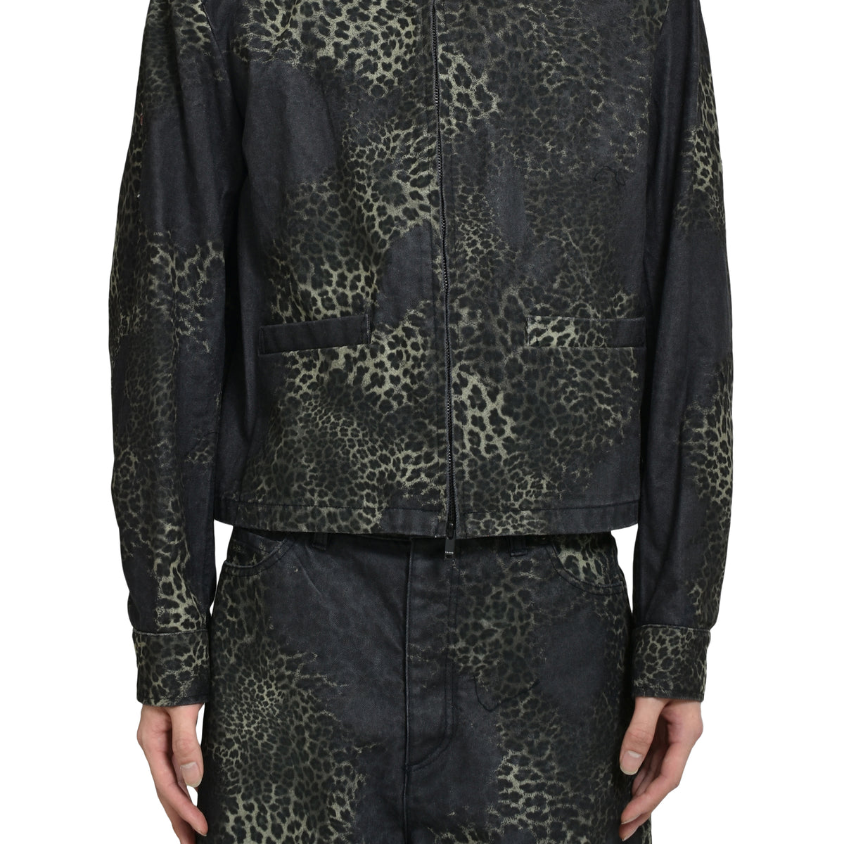 TAAKK ターク FW25 ZIP BLOUSON / LEOPARD - NUBIAN ヌビアン