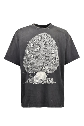SS T-SHIRT/TREE / BLK