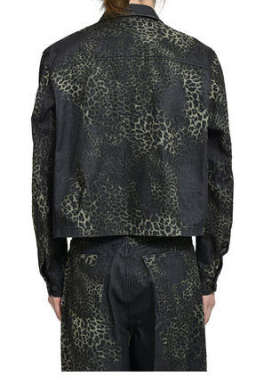 ZIP BLOUSON / LEOPARD