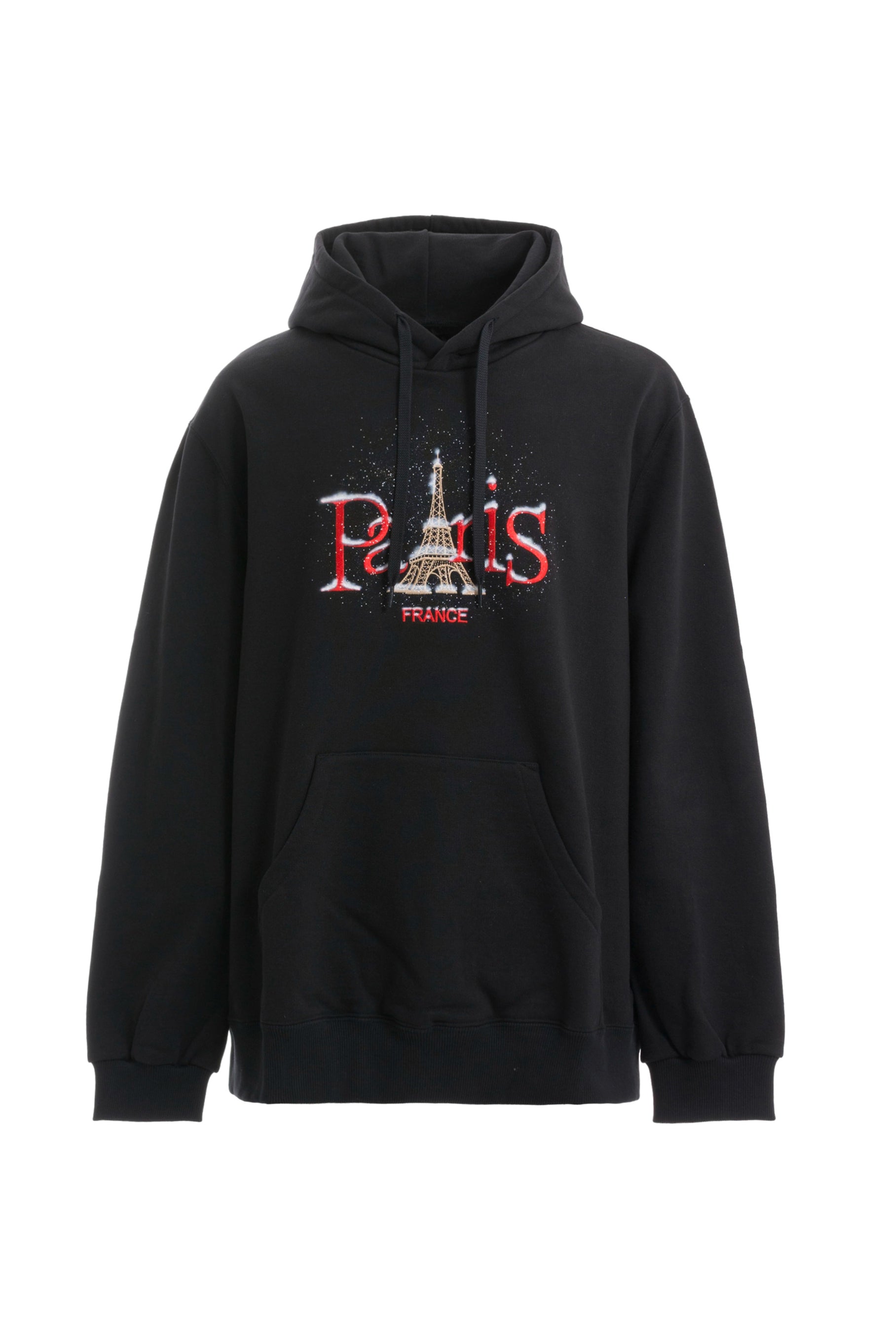 SNOW IN PARIS HOODIE / BLK