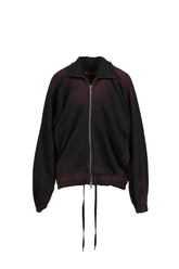 SHADOW SPRAY ZIP BLOUSON / BLK