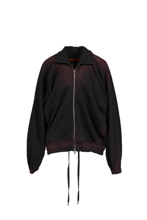 SHADOW SPRAY ZIP BLOUSON / BLK