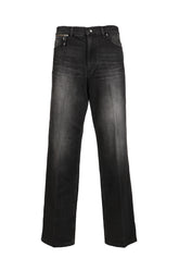 DENIM PANTS STRAIGHT / BLK