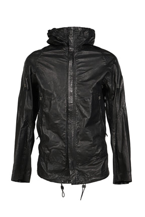 PREVENANT SHORT HOODY JACKET / NOIR