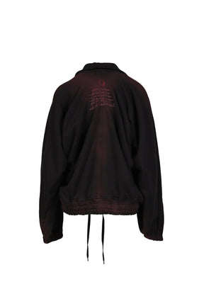SHADOW SPRAY ZIP BLOUSON / BLK