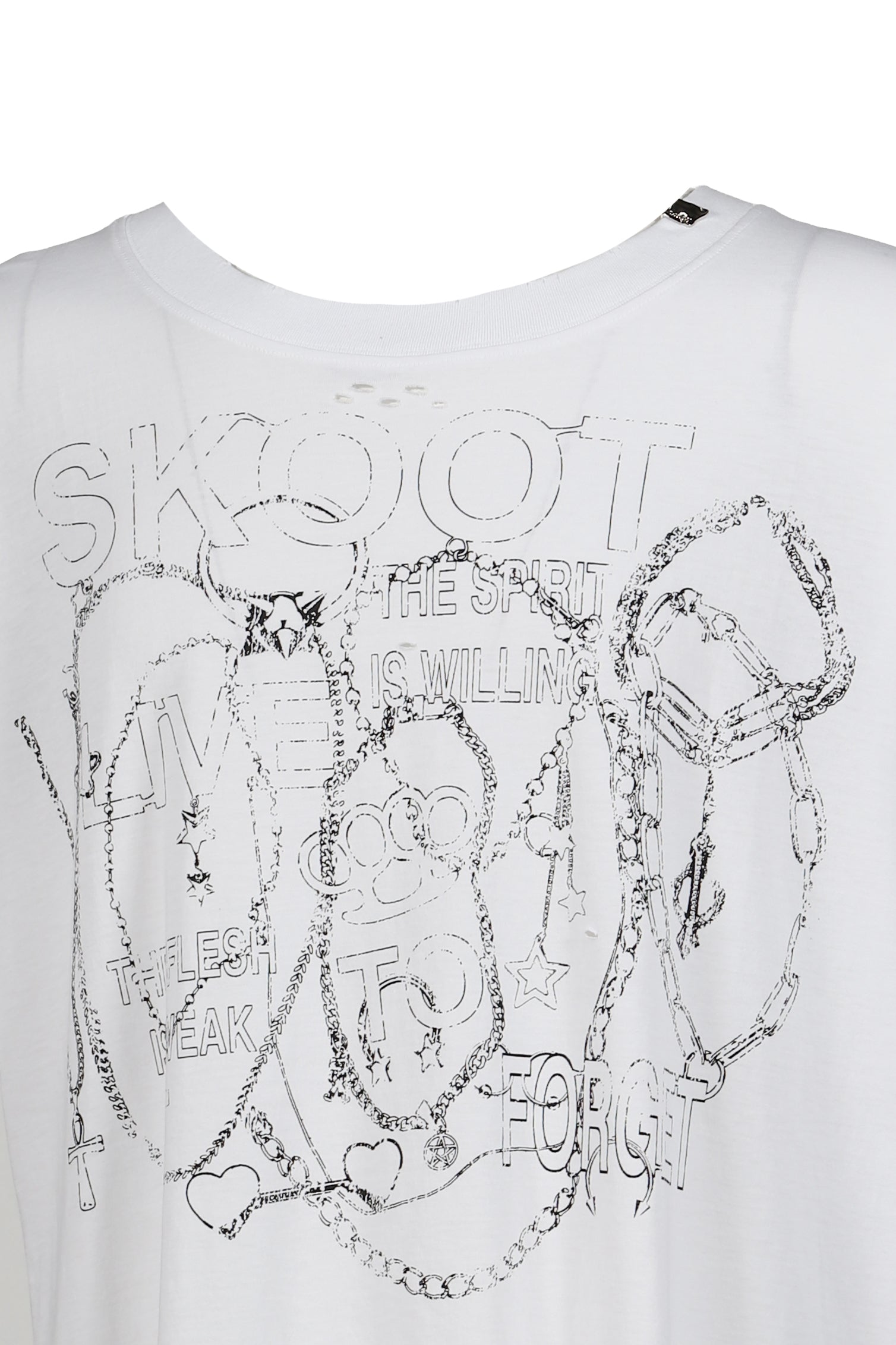 MILLIONAIRES SANS AME T-SHIRT  / WHT