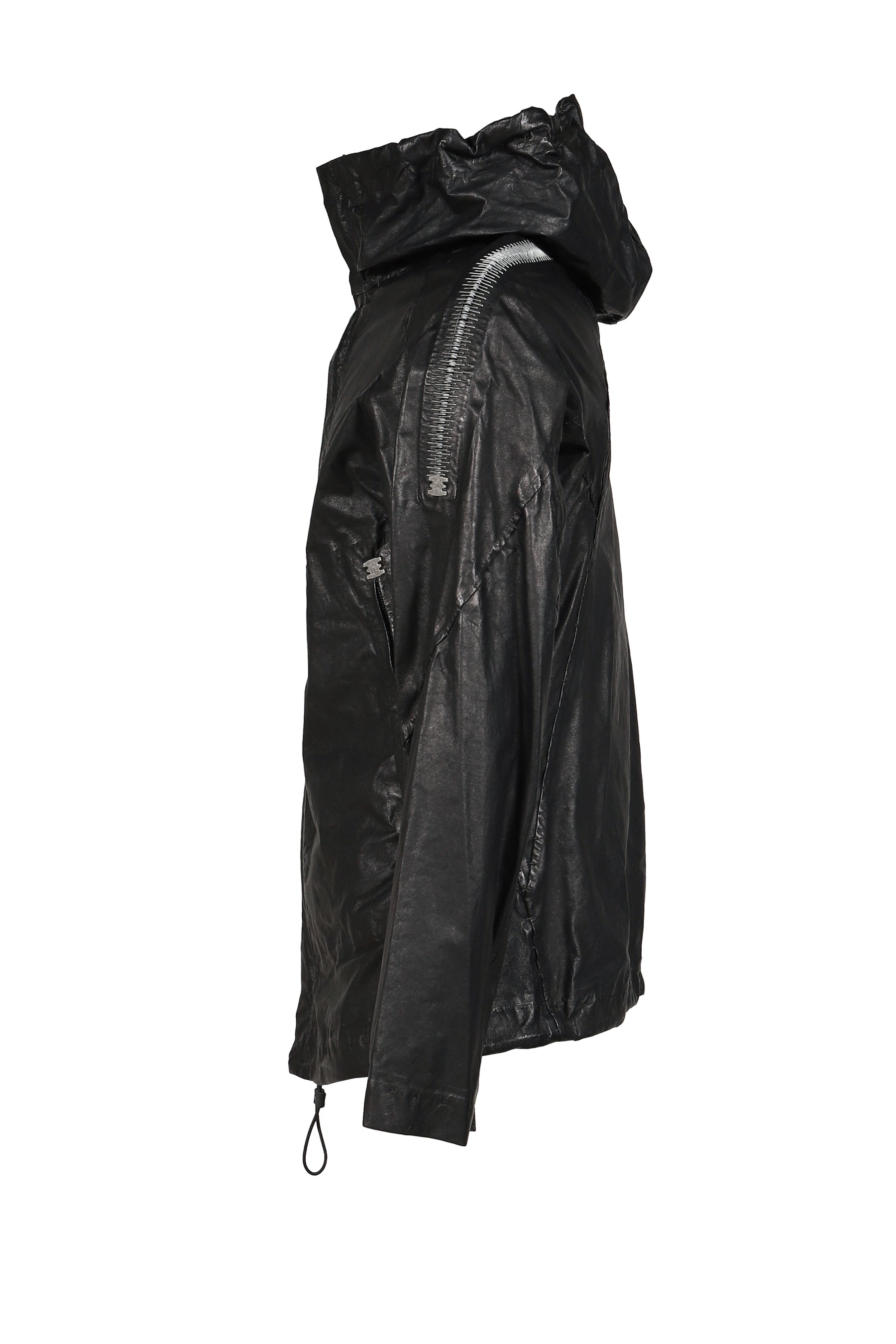 PREVENANT SHORT HOODY JACKET / NOIR