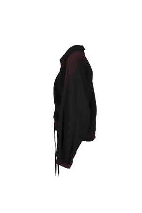 SHADOW SPRAY ZIP BLOUSON / BLK