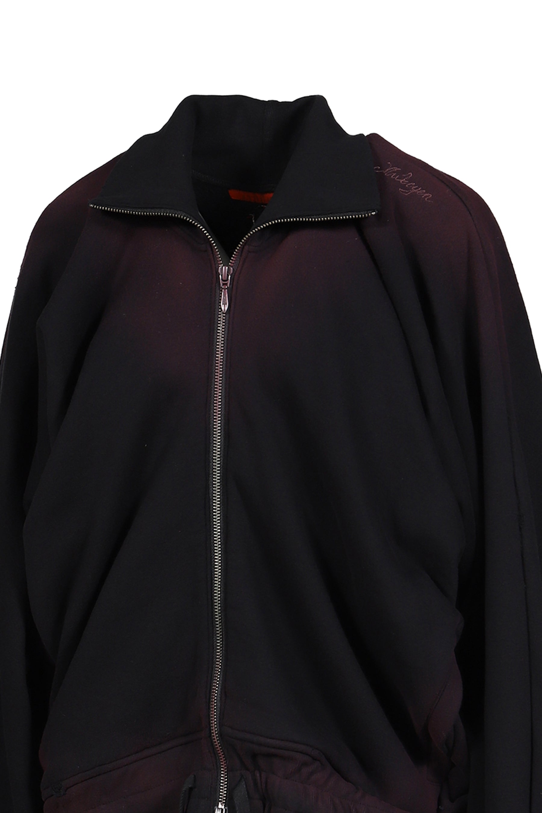 SHADOW SPRAY ZIP BLOUSON / BLK