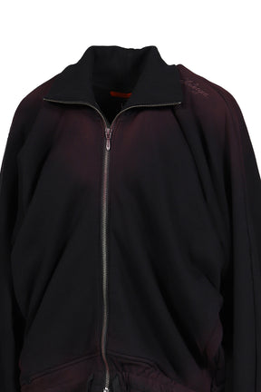 SHADOW SPRAY ZIP BLOUSON / BLK