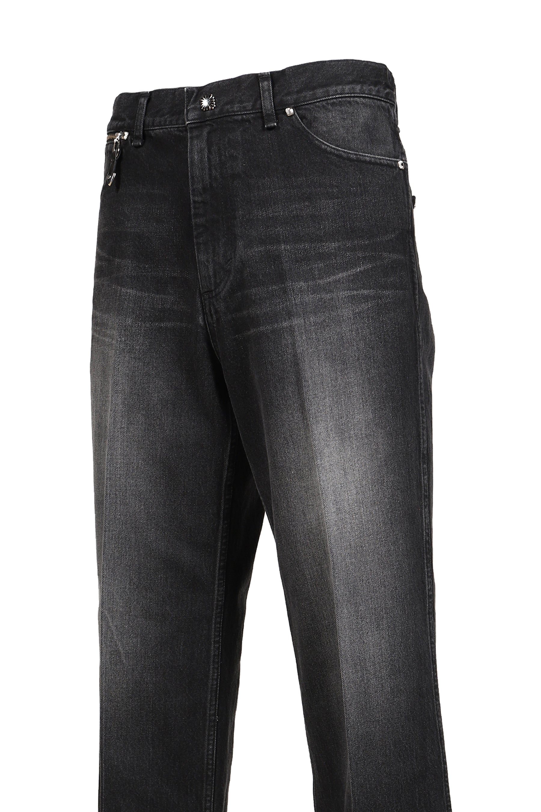 DENIM PANTS STRAIGHT / BLK