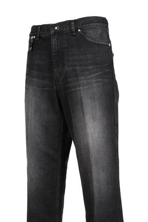 DENIM PANTS STRAIGHT / BLK