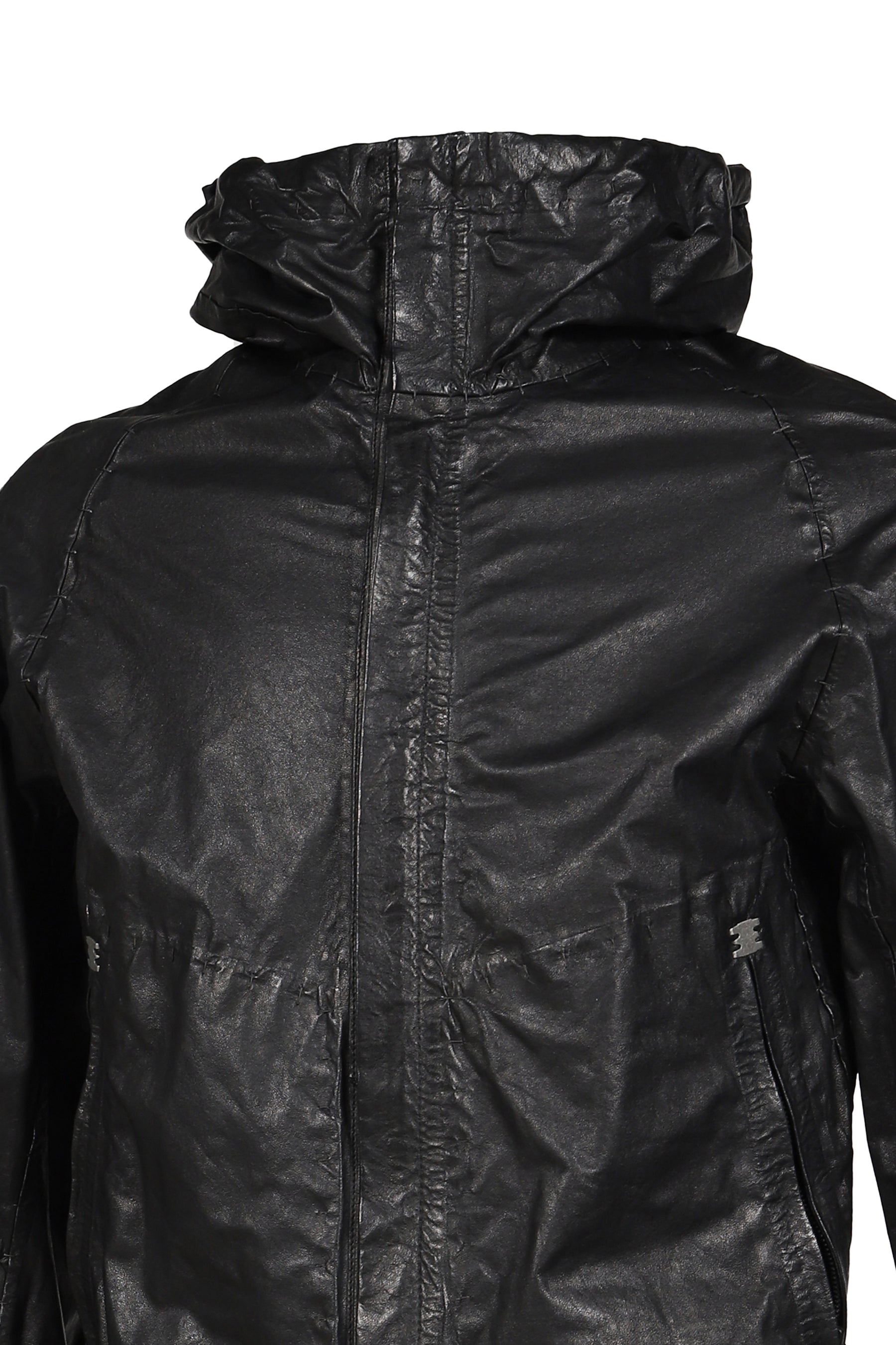 PREVENANT SHORT HOODY JACKET / NOIR