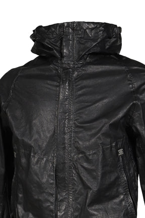 PREVENANT SHORT HOODY JACKET / NOIR