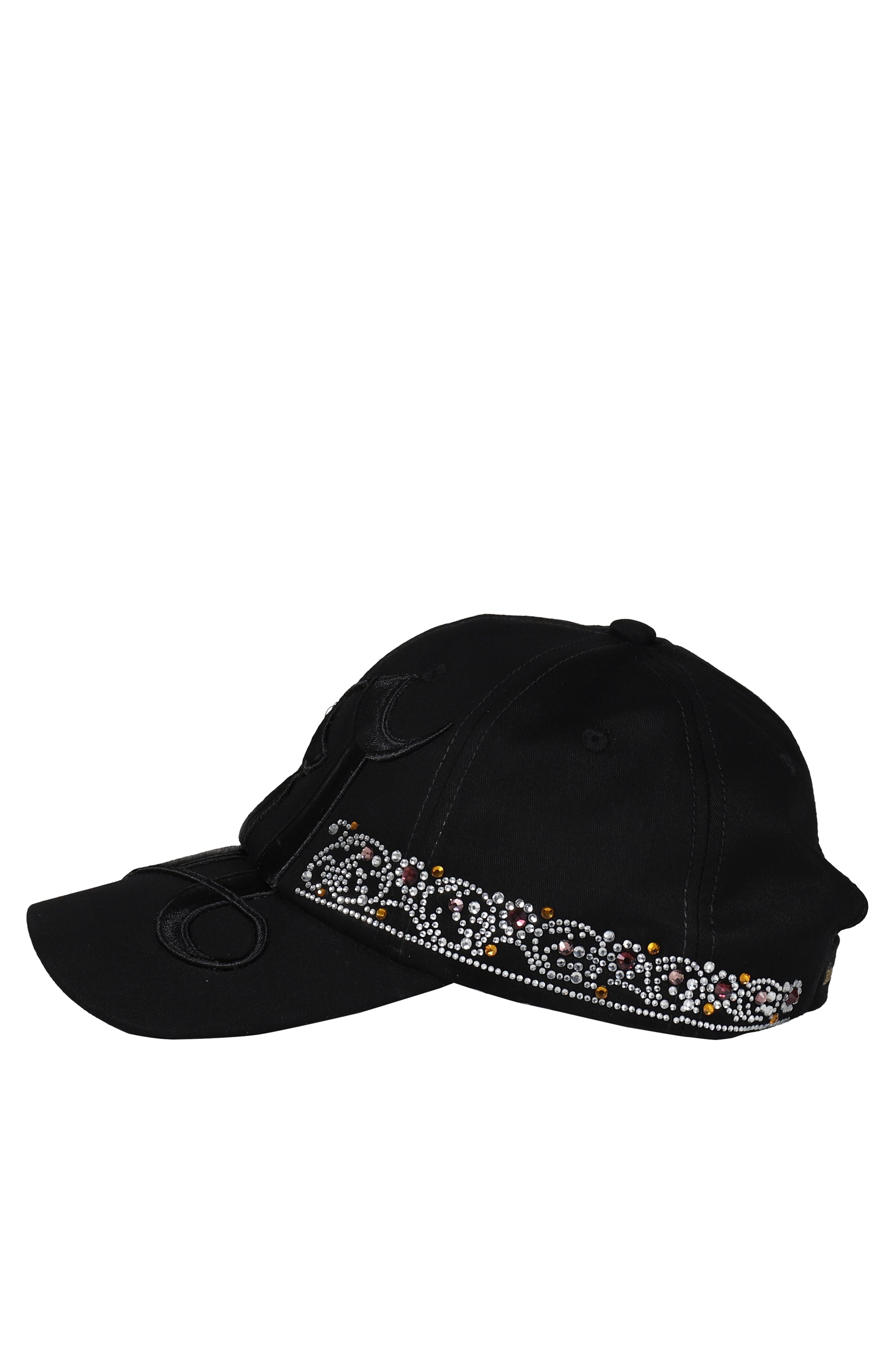 BossUp ボスアップ FW25 RHINESTONE TIARA CAP / BLK - NUBIAN ヌビアン