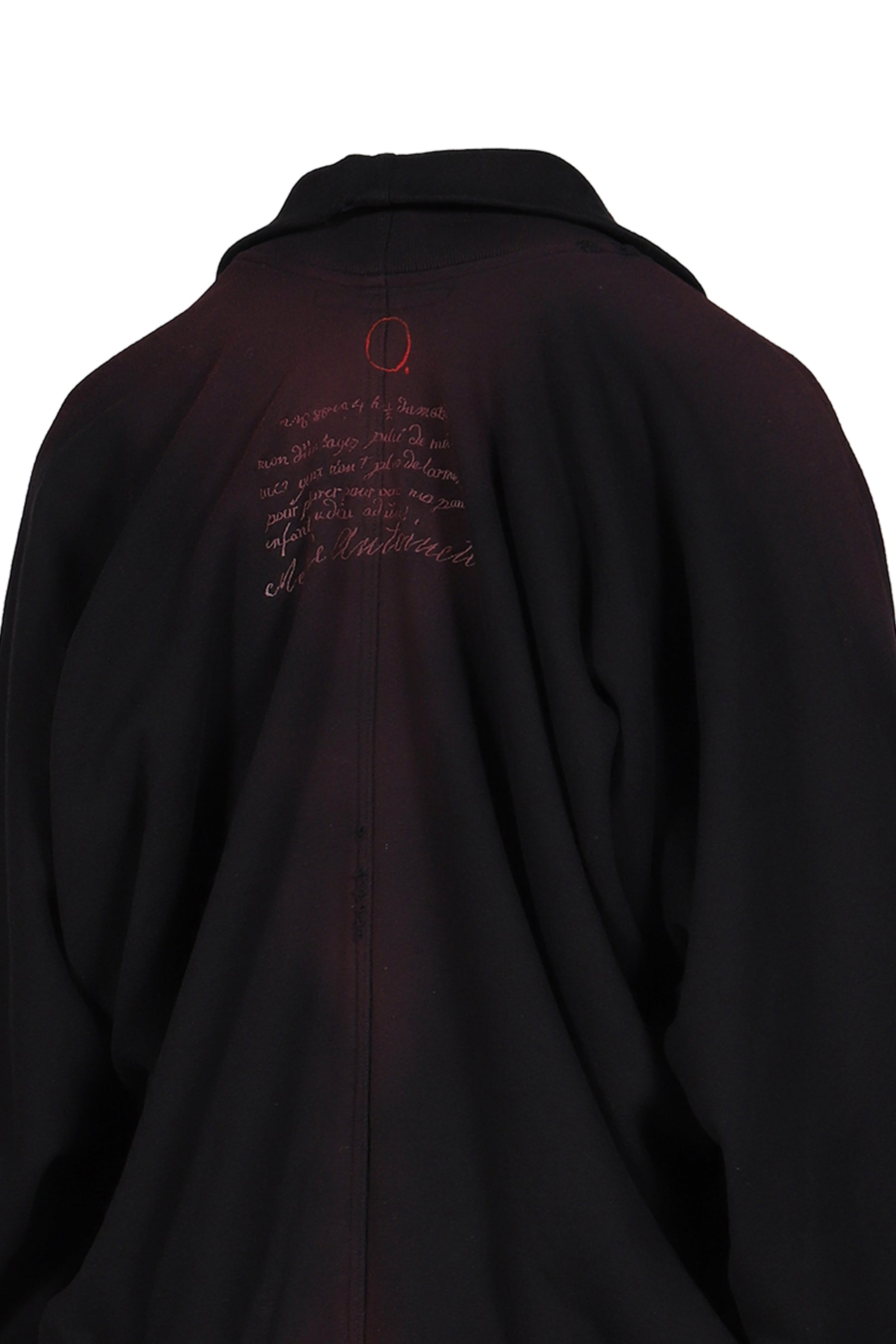 SHADOW SPRAY ZIP BLOUSON / BLK