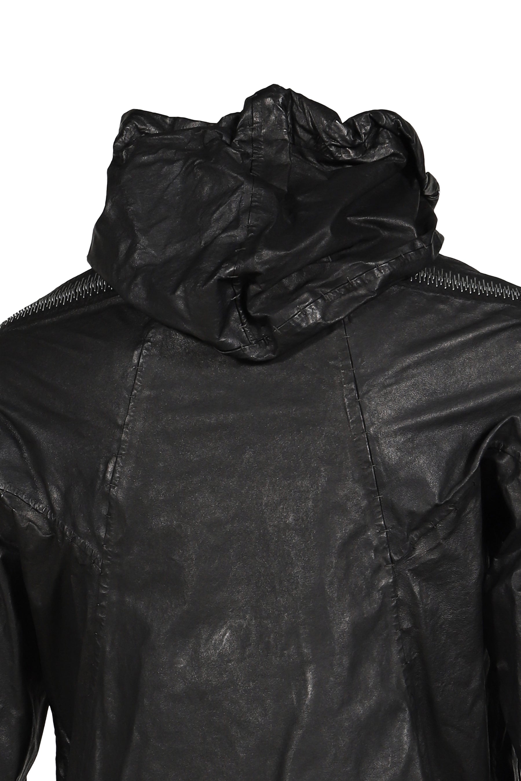 PREVENANT SHORT HOODY JACKET / NOIR