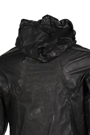 PREVENANT SHORT HOODY JACKET / NOIR