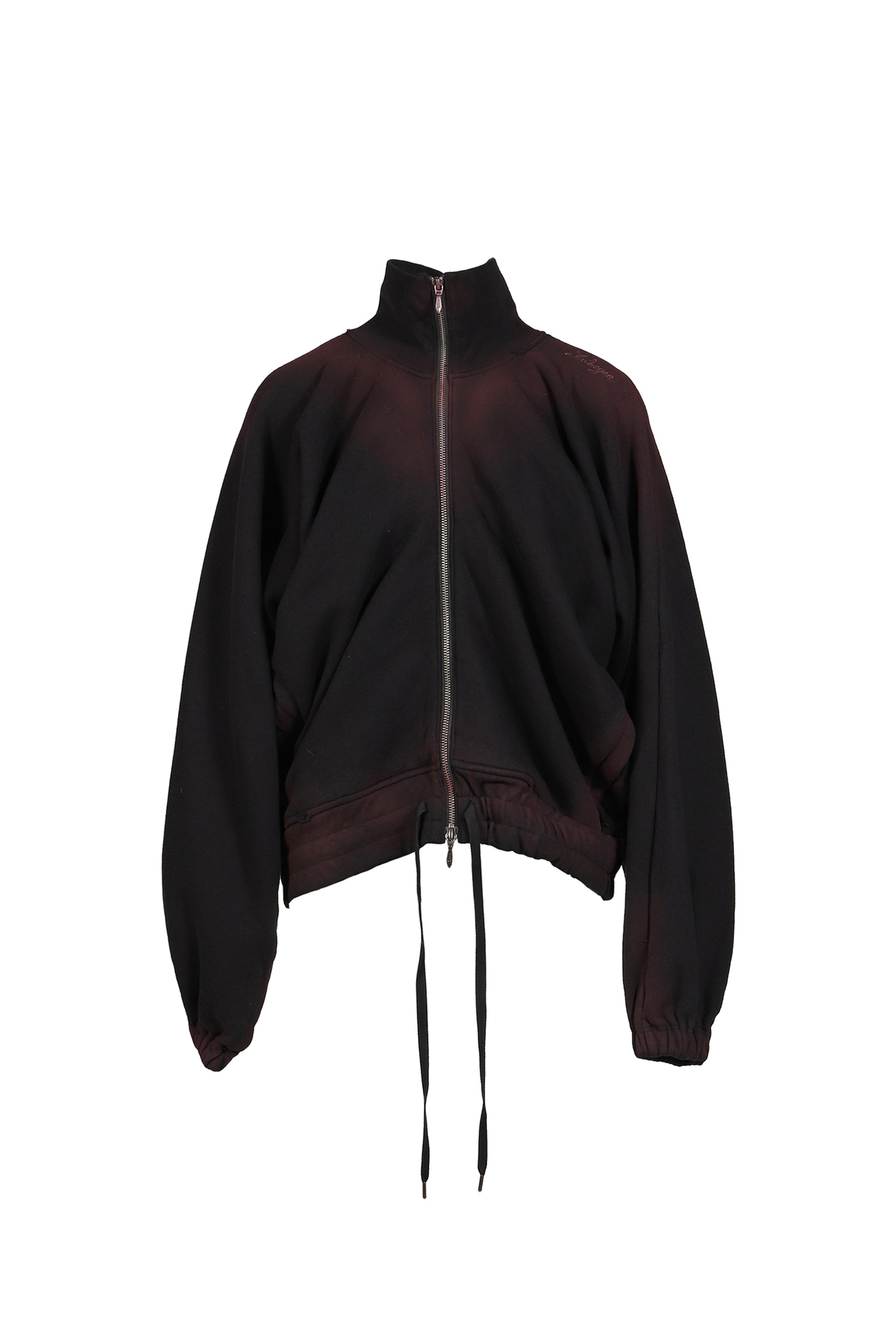 SHADOW SPRAY ZIP BLOUSON / BLK
