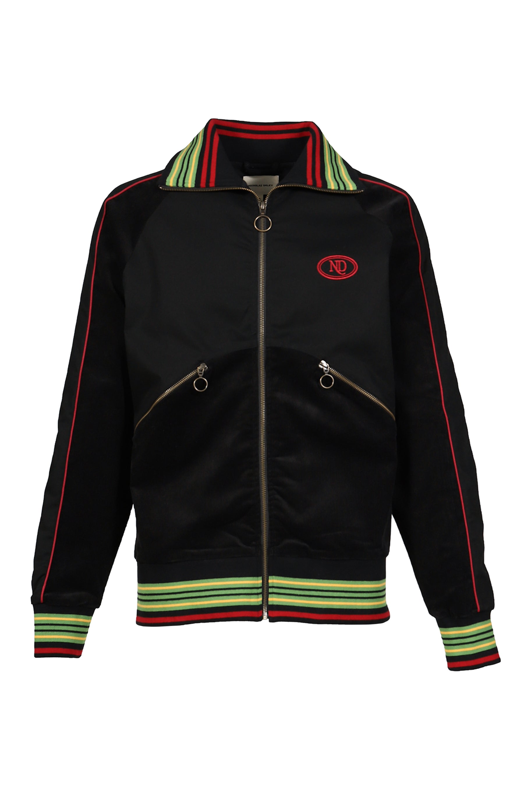 WARM UP JACKET / BLK