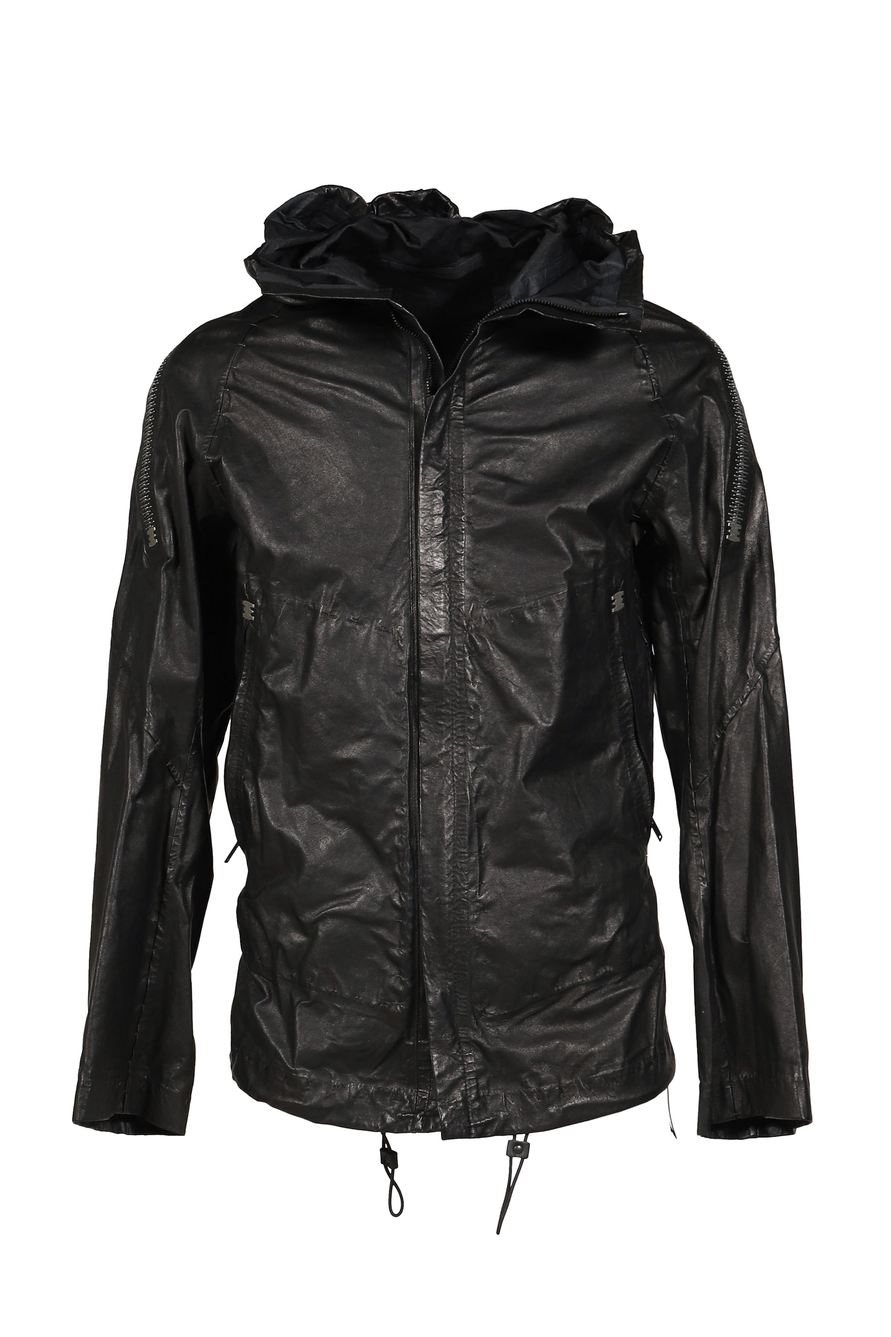 PREVENANT SHORT HOODY JACKET / NOIR