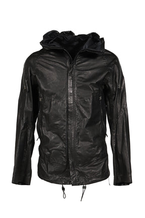 PREVENANT SHORT HOODY JACKET / NOIR