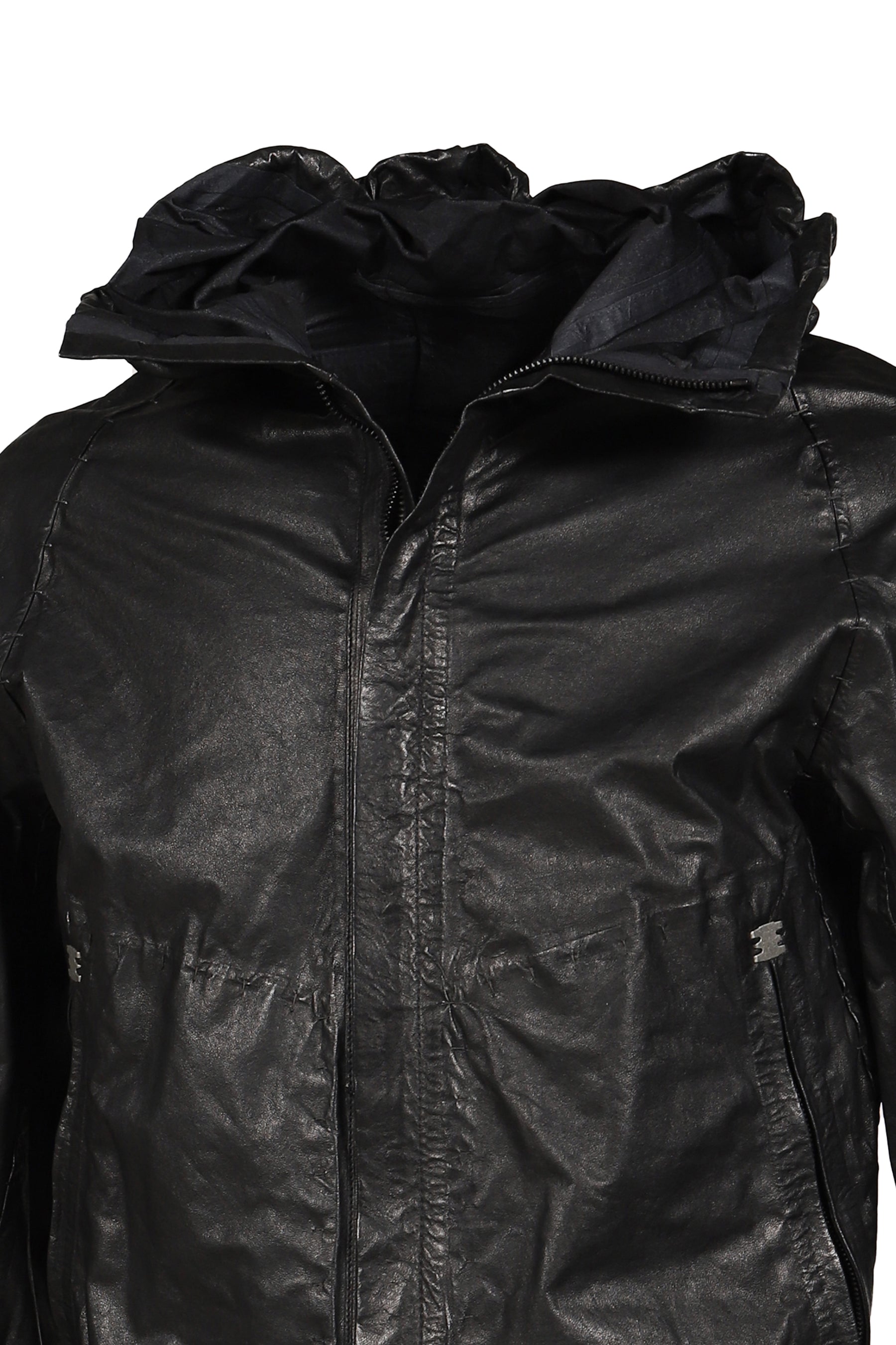 PREVENANT SHORT HOODY JACKET / NOIR